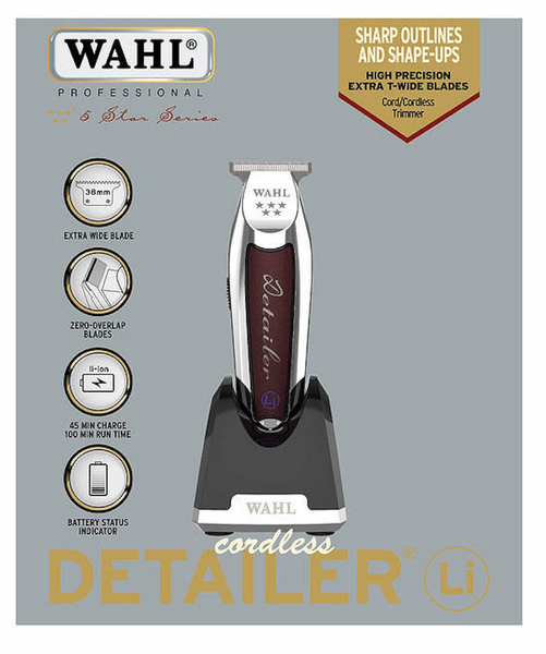 Тример для стрижки Wahl Detailer Wide Cordless 08171-016 08171-016 фото