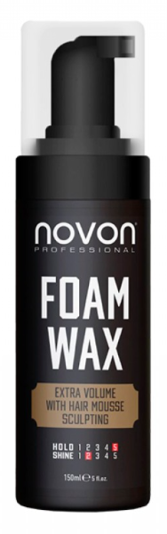 Пена для укладки волос Novon Foam Wax 150 мл 10554 фото