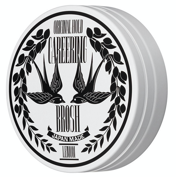 Помада для стилізації волосся Brosh Pomade Carering Limon 115 г BRH-P-C-L фото