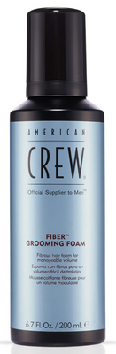 Пена для укладки волос American Crew Fiber Grooming Foam 200 мл 669316457054 фото