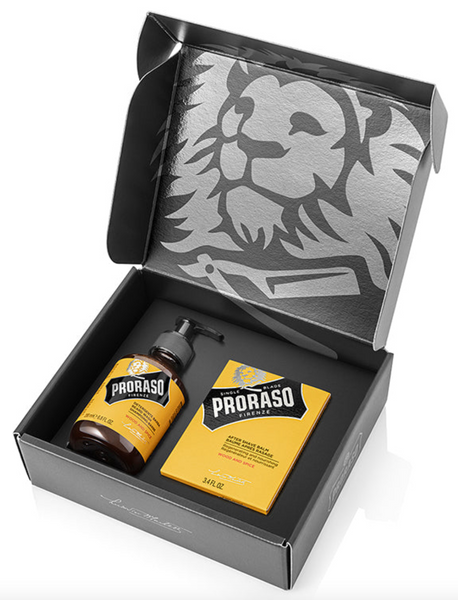 Набір для бороди Proraso Duo Pack Beard Balm + Shampoo Wood & Spice 8004395007356 фото