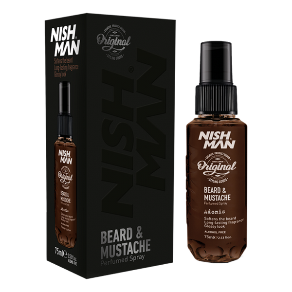 Парфюм для бороды Nishman Beard & Mustache Parfum Adonis 75 8682035080152 фото