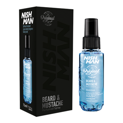 Парфум для бороди Nishman Beard & Mustache Perfume Genius 75 мл 8682035080169 фото