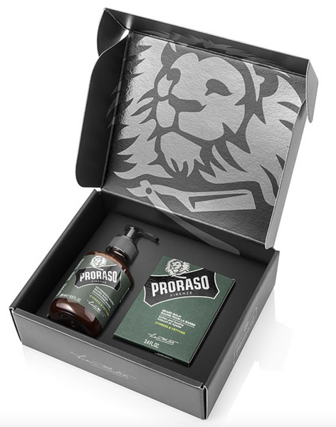 Набор для бороды Proraso Duo Pack Beard Balm + Shampoo Cypress & Vetyver 8004395007370 фото