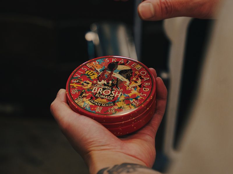 Помада для стилізації волосся Brosh Pomade in Collaboration with Evisen Skateboards x Brosh 115 г Brosh_Evisen фото