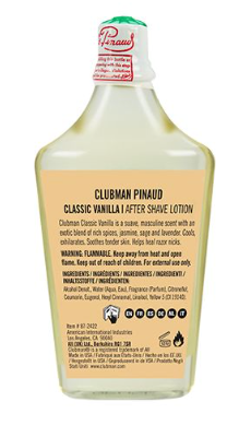 Лосьон после бритья Clubman Pinaud Vanilla After Shave Lotion 177 мл