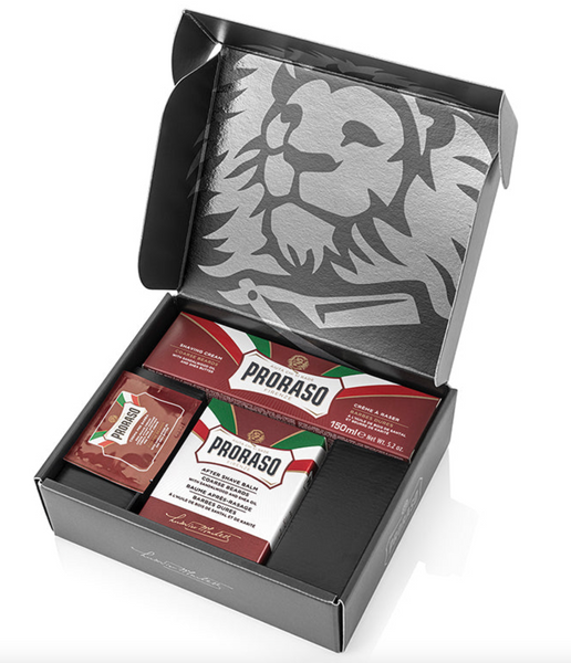 Набор для бритья Proraso Duo Pack Tube+Balm Coarse Beard 8004395004874 фото