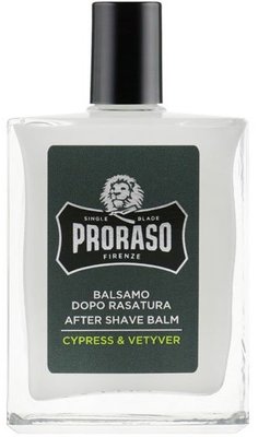 Бальзам після гоління Proraso After Shave Balm Cypress & Vetyver 100 мл 8004395007820 фото