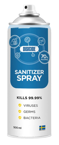 Гігієнічний засіб для обробки рук Disicide Sanitizer Spray 500 мл D035008 фото