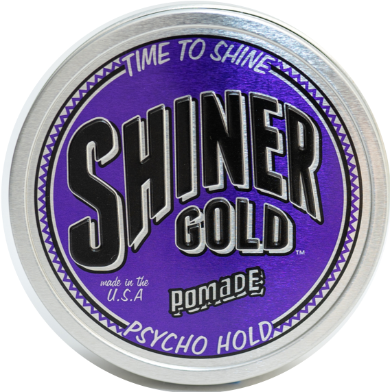 Помада для укладання волосся Shiner Gold Psycho Hold Pomade 112 г  SGPHP112 фото