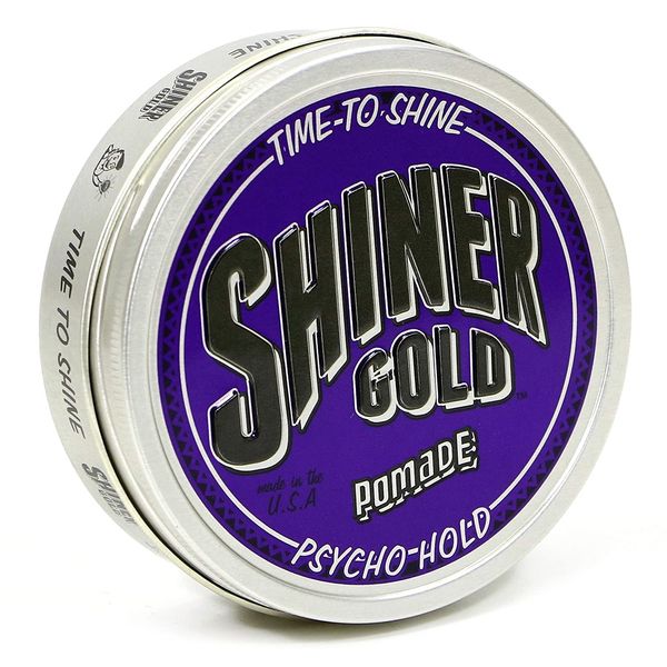 Помада для укладання волосся Shiner Gold Psycho Hold Pomade 112 г  SGPHP112 фото